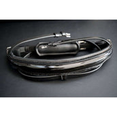 HB Noseband anatomico Showtime Glitter/Nero HB Noseband anatomico Showtime Glitter/Nero