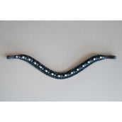 HB Showtime Frontalino Rocky Glitter Glitter nero/blu scuro HB Showtime Frontalino Rocky Glitter Glitter nero/blu scuro