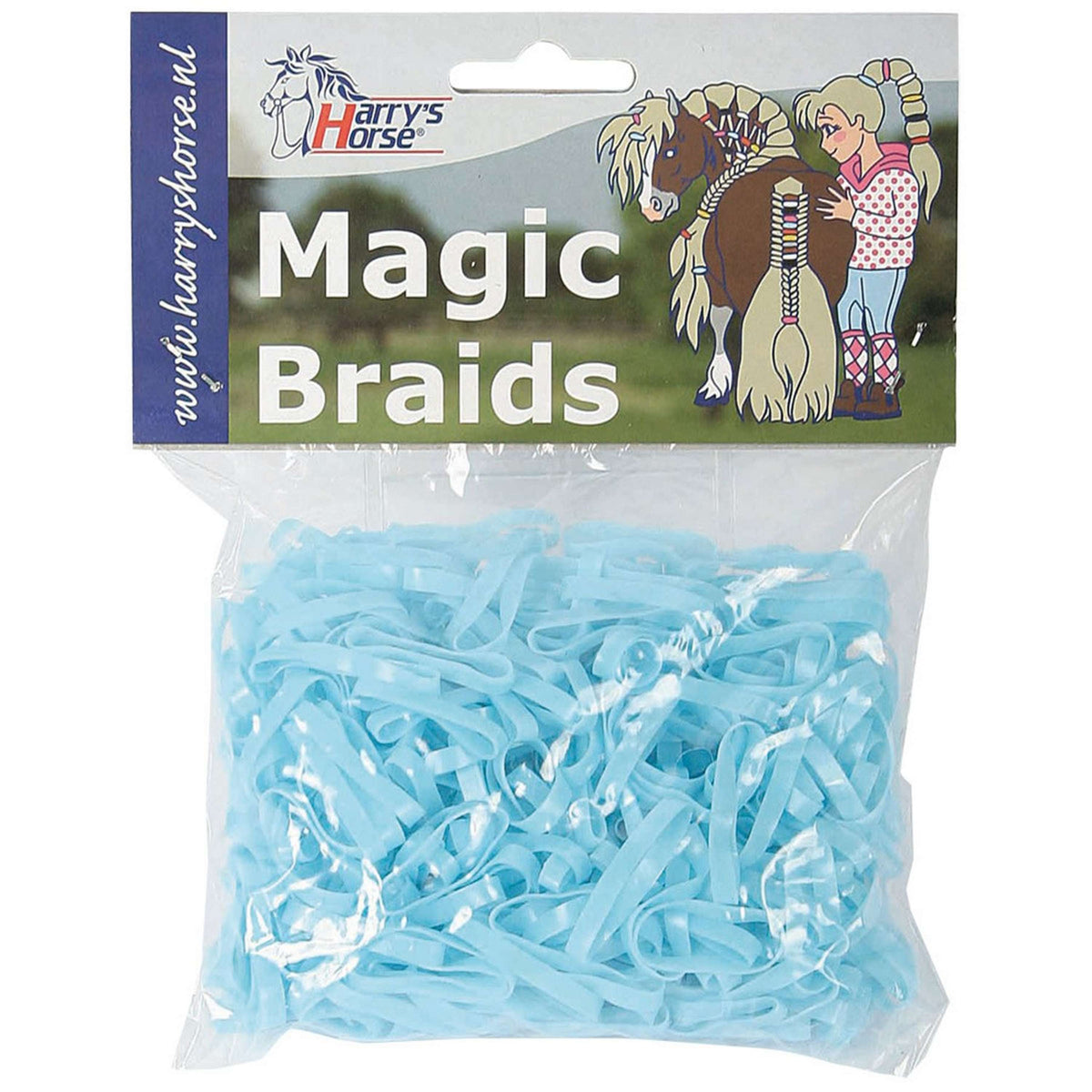 Harry's Horse Elastici Magic Braids Busta Azzurro Harry's Horse Elastici Magic Braids Busta Azzurro