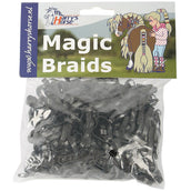 Harry's Horse Elastici Magic Braids Busta Nero Harry's Horse Elastici Magic Braids Busta Nero