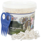 Harry's Horse Elastici Magic Braids Vaso Bianco Harry's Horse Elastici Magic Braids Vaso Bianco