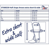 Harry's Horse Minichaps Amara Short Wide Nero Harry's Horse Minichaps Amara Short Wide Nero