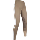 HKM Leggings da Equitazione Glorenza Ginocchiera in Silicone Taupe HKM Leggings da Equitazione Glorenza Ginocchiera in Silicone Taupe