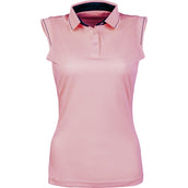 HKM Poloshirt Classico Senza Maniche Corallo al neon HKM Poloshirt Classico Senza Maniche Corallo al neon