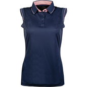 HKM Poloshirt Classico Senza Maniche Blu scuro HKM Poloshirt Classico Senza Maniche Blu scuro