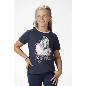 HKM T-Shirt Horse Spirit Blu scuro HKM T-Shirt Horse Spirit Blu scuro