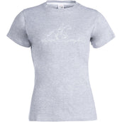HKM T-Shirt Ride More Grigio chiaro/Melange HKM T-Shirt Ride More Grigio chiaro/Melange