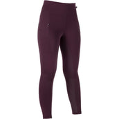 HKM Leggings da Equitazione Cosy II Full Grip Vino rosso HKM Leggings da Equitazione Cosy II Full Grip Vino rosso