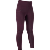 HKM Leggings da Equitazione Cosy II Full Grip Vino rosso HKM Leggings da Equitazione Cosy II Full Grip Vino rosso