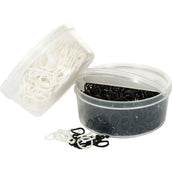 HKM Elastici per trecce 500st Bianco HKM Elastici per trecce 500st Bianco