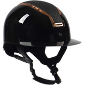HORKA Casco da equitazione Gaudi Glossy Nero/Rosa HORKA Casco da equitazione Gaudi Glossy Nero/Rosa