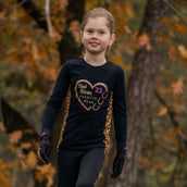 Red Horse Maglietta Roar Nero Red Horse Maglietta Roar Nero