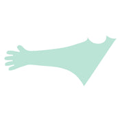 Kerbl Guanto da Esame Verde Kerbl Guanto da Esame Verde