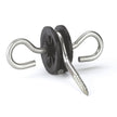 Agradi Power Isolatore per maniglia zincato 2 ganci 10 pezzi