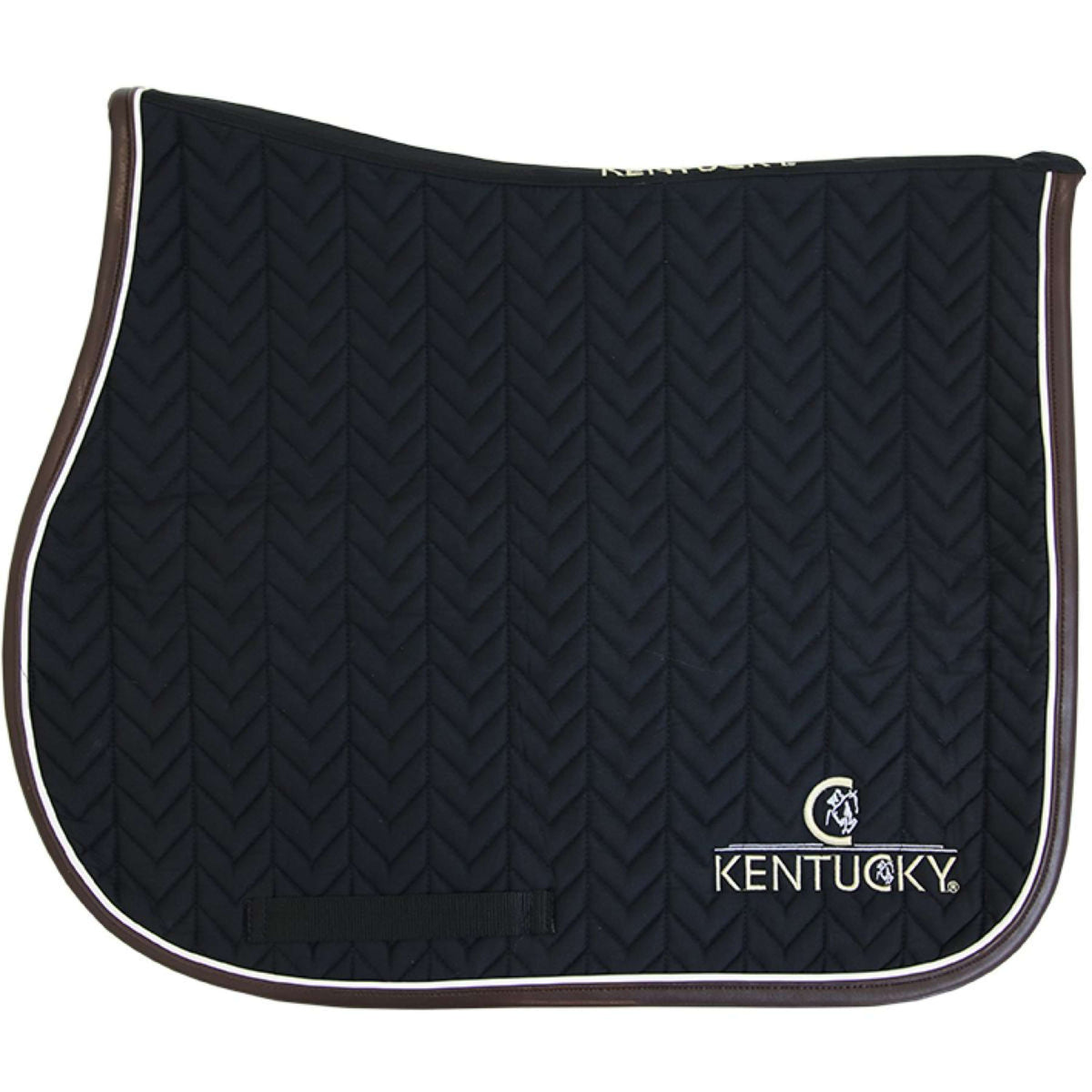 Kentucky Horsewear Sottosella da Salto Fishbone Nero Kentucky Horsewear Sottosella da Salto Fishbone Nero