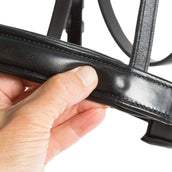 Kieffer Testiera Ultrasoft Sue con Cristalli Nero/Marrone chiaro Kieffer Testiera Ultrasoft Sue con Cristalli Nero/Marrone chiaro