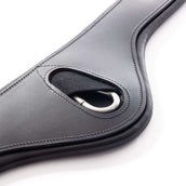 Kavalkade Sottopancia da dressage Atlas Oiled Leather con Elastico Nero Kavalkade Sottopancia da dressage Atlas Oiled Leather con Elastico Nero