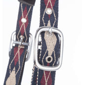 Kavalkade Capezzina Classic Raute Blu/Crema/Bordeaux Kavalkade Capezzina Classic Raute Blu/Crema/Bordeaux