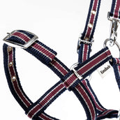 Kavalkade Capezzina Foal/Yearling Blu navy/Bordeaux/Argento Kavalkade Capezzina Foal/Yearling Blu navy/Bordeaux/Argento