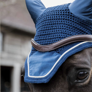 Kentucky Horsewear Cuffietta Wellington Basic Velvet Navy Kentucky Horsewear Cuffietta Wellington Basic Velvet Navy