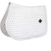 Kentucky Horsewear Sottosella Glitter saltando Bianco/Bianco Kentucky Horsewear Sottosella Glitter saltando Bianco/Bianco
