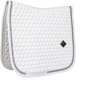 Kentucky Horsewear Sottosella Glitter Dressage Bianco/Argento Kentucky Horsewear Sottosella Glitter Dressage Bianco/Argento
