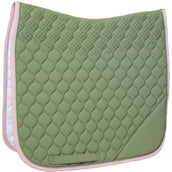 Kentucky Horsewear Sottosella Softshell Onion Quilt Dressage Cachi/Rosa antico Kentucky Horsewear Sottosella Softshell Onion Quilt Dressage Cachi/Rosa antico