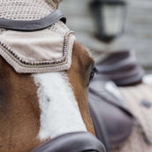 Kentucky Horsewear Cuffietta Wellington Velvet Pearls Beige Kentucky Horsewear Cuffietta Wellington Velvet Pearls Beige