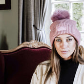 Kentucky Horsewear Berretto Pompom Rosa antico Kentucky Horsewear Berretto Pompom Rosa antico