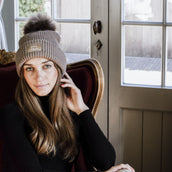 Kentucky Horsewear Berretto Pompom Beige Kentucky Horsewear Berretto Pompom Beige