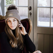 Kentucky Horsewear Berretto Pompom Beige Kentucky Horsewear Berretto Pompom Beige