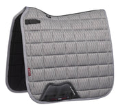 LeMieux Tappetino Sella Dressage Carbon Mesh Air CC Grigio LeMieux Tappetino Sella Dressage Carbon Mesh Air CC Grigio