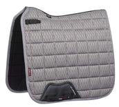 LeMieux Tappetino Sella Dressage Carbon Mesh Air CC Grigio LeMieux Tappetino Sella Dressage Carbon Mesh Air CC Grigio