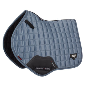 LeMieux Coperta da Sella da Salto Loire Classic Quadrato CC satinato Ice Blue LeMieux Coperta da Sella da Salto Loire Classic Quadrato CC satinato Ice Blue