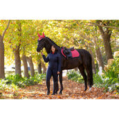 LeMieux Sottosella Suede saltando Cranberry LeMieux Sottosella Suede saltando Cranberry