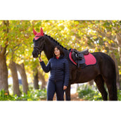 LeMieux Sottosella Suede saltando Cranberry LeMieux Sottosella Suede saltando Cranberry