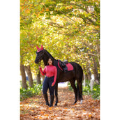 LeMieux Sottosella Suede saltando Cranberry LeMieux Sottosella Suede saltando Cranberry