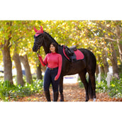 LeMieux Sottosella Suede saltando Cranberry LeMieux Sottosella Suede saltando Cranberry