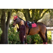 LeMieux Sottosella Loire Classic saltando Cranberry LeMieux Sottosella Loire Classic saltando Cranberry