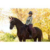 LeMieux Sottosella Loire Classic saltando Damson LeMieux Sottosella Loire Classic saltando Damson