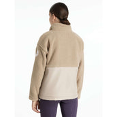 LeMieux Maglione Young Rider Tammy Teddy Fleece Almond LeMieux Maglione Young Rider Tammy Teddy Fleece Almond