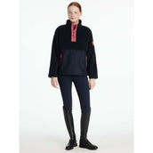 LeMieux Maglione Young Rider Tammy Teddy Fleece Navy LeMieux Maglione Young Rider Tammy Teddy Fleece Navy