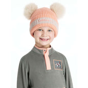 LeMieux Beanie Mini Double Pom Bambini Peach Punch LeMieux Beanie Mini Double Pom Bambini Peach Punch