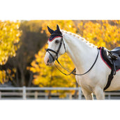 LeMieux Cuffietta Classic Navy/Cranberry LeMieux Cuffietta Classic Navy/Cranberry