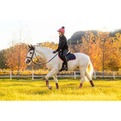 LeMieux Sottosella Suede saltando Navy/Cranberry LeMieux Sottosella Suede saltando Navy/Cranberry