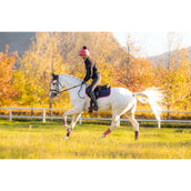 LeMieux Sottosella Suede saltando Navy/Cranberry LeMieux Sottosella Suede saltando Navy/Cranberry