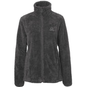 Mountain Horse Felpa con cappuccio e zip Fuzzy Fleece Grigio Mountain Horse Felpa con cappuccio e zip Fuzzy Fleece Grigio