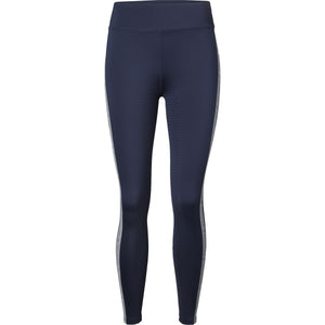 Mountain Horse Leggings da Equitazione Active Stripe Grip HF Navy Mountain Horse Leggings da Equitazione Active Stripe Grip HF Navy