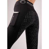 Montar Leggings da Equitazione Selena Pull On FullGrip Nero Montar Leggings da Equitazione Selena Pull On FullGrip Nero