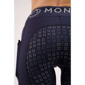 Montar Leggings da Equitazione Selena Pull On FullGrip Navy Montar Leggings da Equitazione Selena Pull On FullGrip Navy